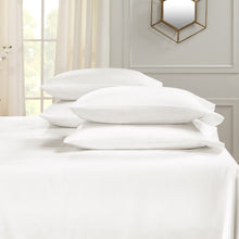 Load image into Gallery viewer, Bed Sheet - Bonus Pillowcases – Queen - White - Empyrean Bedding