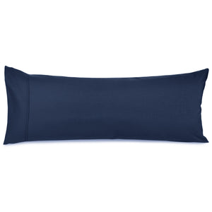 "Nestl Bedding Body Pillowcase - Set Of 1 Microfiber Pillow Case - Body Pillow Size 20""x54"", Light Orange"