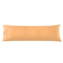 Load image into Gallery viewer, &quot;Nestl Bedding Body Pillowcase - Set Of 1 Microfiber Pillow Case - Body Pillow Size 20&quot;&quot;x54&quot;&quot;, Light Orange&quot;